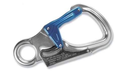 Gancho fijo de seguridad doble cierre