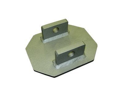 Anclaje unico de acero desnudo- 3m