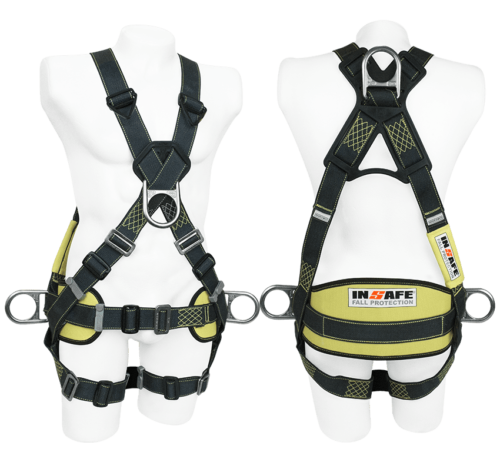 Arnés 4 argollas soporte lumbar