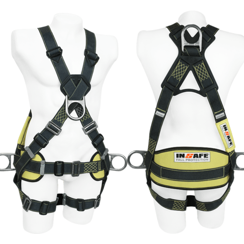 Arnés 4 argollas soporte lumbar