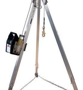 Tripode de aluminio con cabrestante - 3m