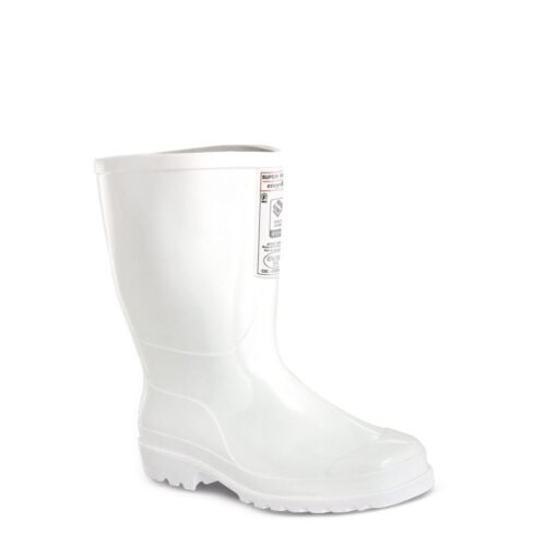 Bota super macha baja blanca