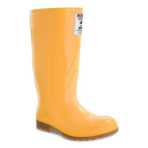 Bota workman safety waterproof amarilla