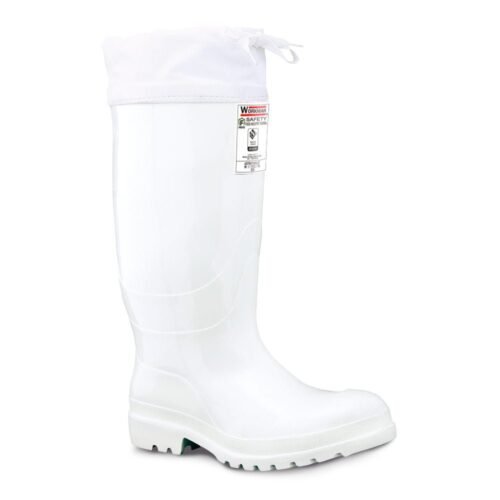 Bota workman safety food industry thermal blanca