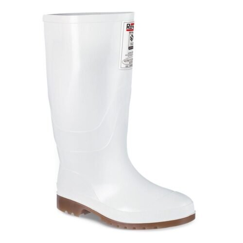 Bota macha alta royal s/p pu blanca