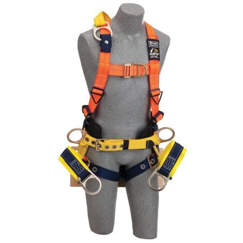 Arnés de silla de contramaestre naranja - 3m