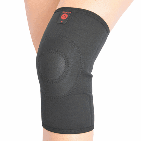 Rodillera rótula cerrada larga neopreno r195