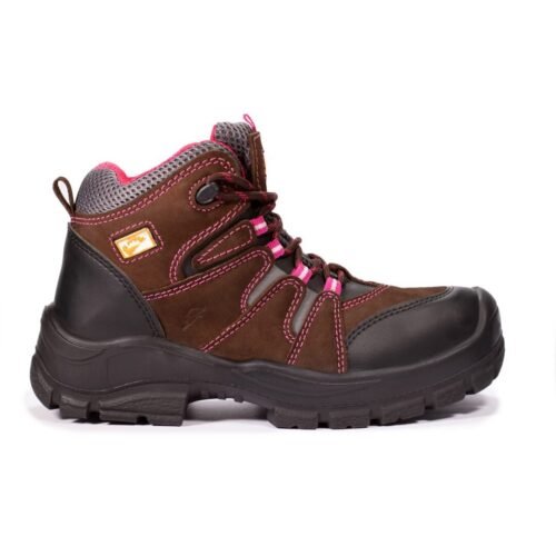 Bota cuero nobuck puntera composite mujer 4059w