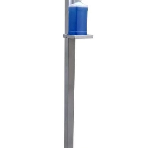 Dispensador de gel antibacterial de pie