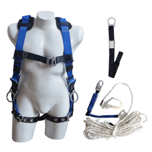Línea de vida plus (kit línea de vida, arnés multipropósito, contrapeso, punto fijo) ns9200005