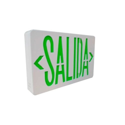 Lampara led de emergencia aviso salida luminoso 3w