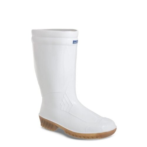 Bota machita blanca y negra