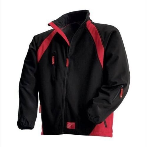 Red wing chaqueta rompeviento rojo negro