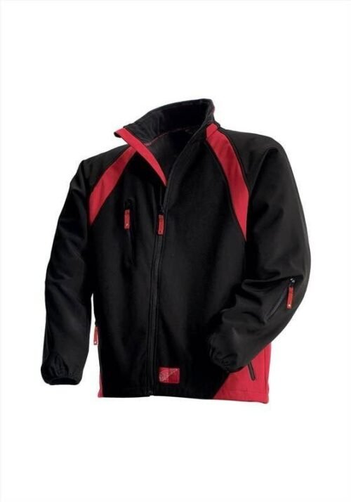 Red wing chaqueta rompeviento rojo negro