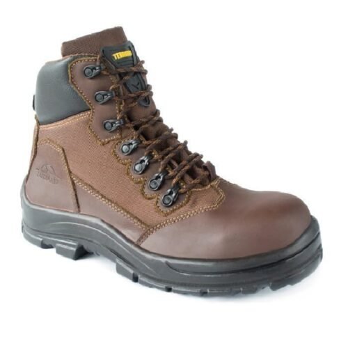Bota élite seguridad café