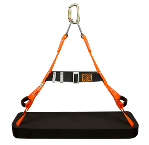 Silla de suspención en poliester, incluye mosquetón