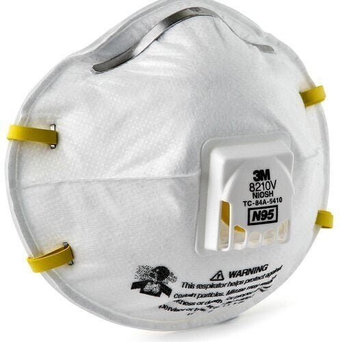 Respirador para partículas n95 válvula de exhalación, 3m