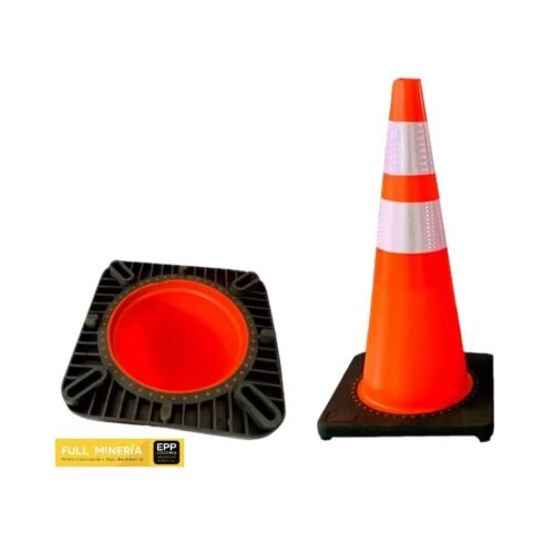 Cono de 90 cm Base Negra