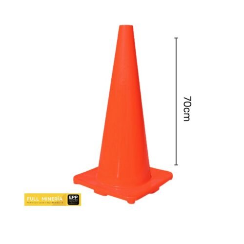 Cono de Señalización Vial de 70 cm