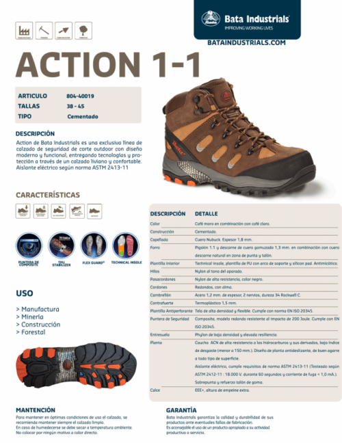 Bota Action Klevar Bata - Image 3