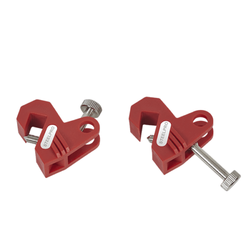 Bloqueador breaker circuito hasta 7mm espesor con tornillo, steelpro