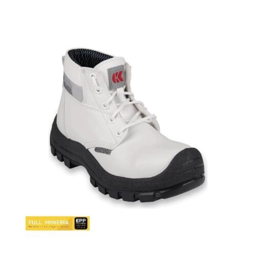 Bota Monza Seguridad Tridensidad Blanca