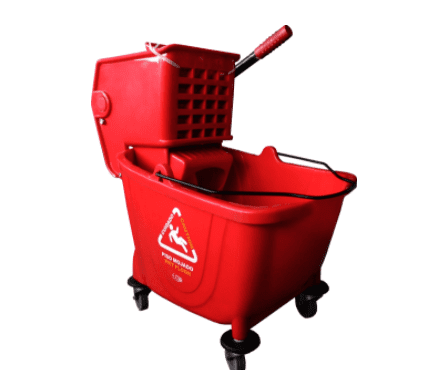 Balde con escurridor 60cm industrial capacidad de 35 lts