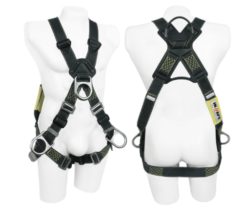 Arnés 4 argollas en kevlar con argolla dorsal en reata in 8004-1-2k insafe