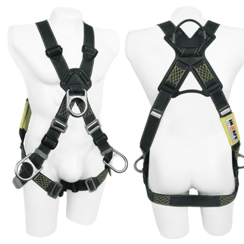 Arnés 4 argollas en kevlar con argolla dorsal en reata in 8004-1-2k insafe