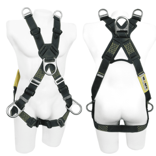 Arnés 6 argollas para espacios confinados en kevlar in 8006-k insafe