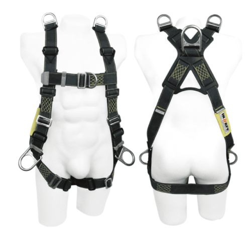 Arnés 6 argollas en h para espacios confinados en kevlar in 8006-hk insafe