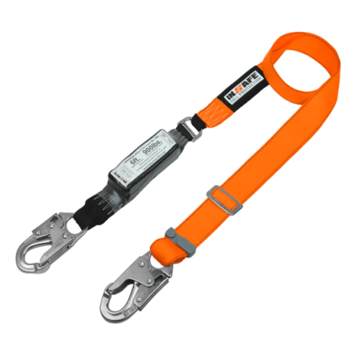 Eslinga sencilla con absorbedor regulable in 8020-r