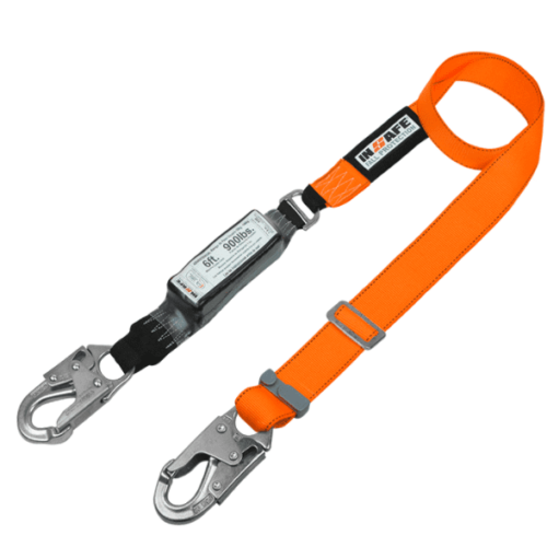 Eslinga sencilla con absorbedor regulable in 8020-r