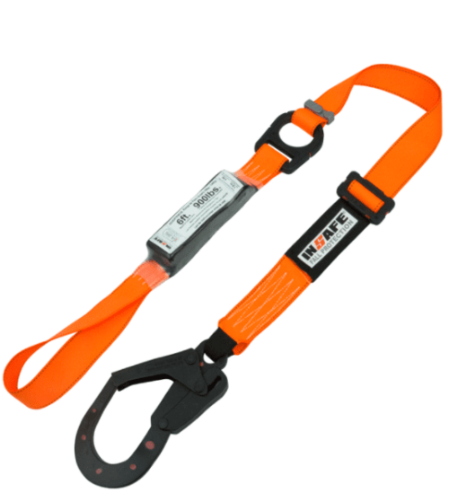 Eslinga sencilla con absorbedor regulable in 8020-2r1d