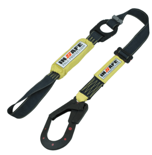 Eslinga sencilla con absorbedor regulable para arco eléctrico 2¼ in 8020-2r-1arc