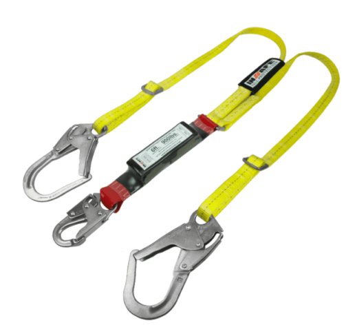 Eslinga en y con absorbedor regulable in 8021-pr
