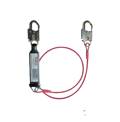 Eslinga de detención de caídas en guaya con sistema de absorción de energía orbit