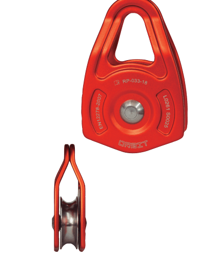 Polea sencilla par cuerda de 10mm a 14mm orbit