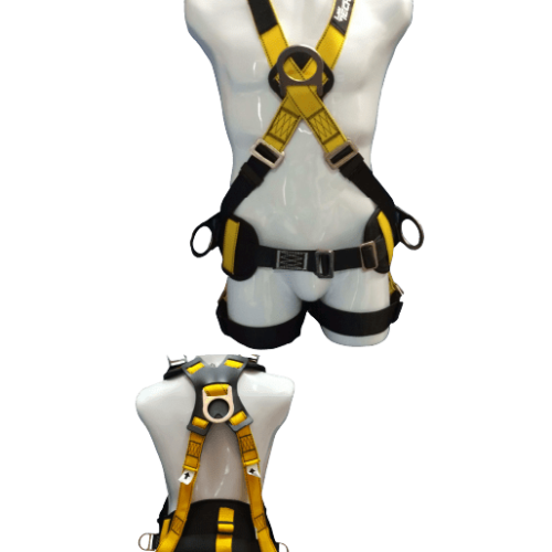 Arnés 6 argollas en x con soporte lumbar lt 6c-s