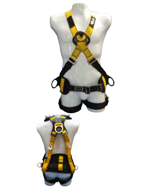 Arnés 6 argollas en x con soporte lumbar lt 6c-s