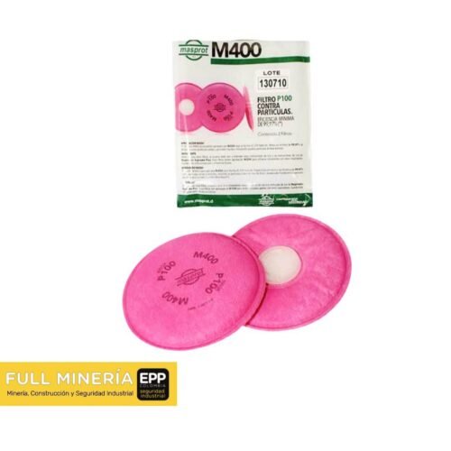 Filtro M400 P100 Material Particulado Sosega