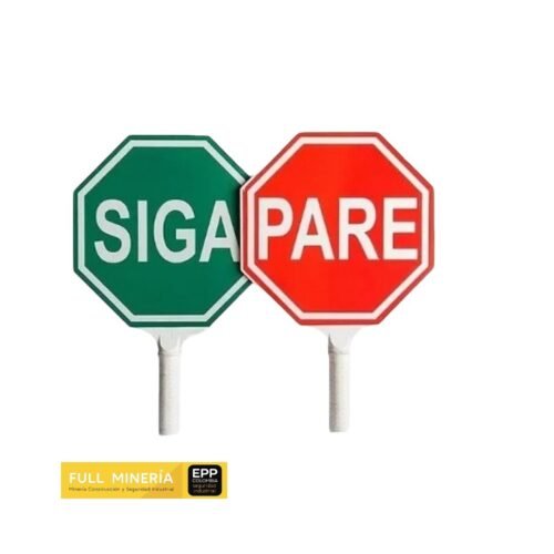 Paleta Pare y Siga 45 cm