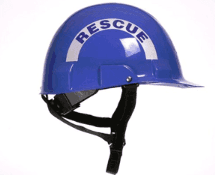 Casco advent azul