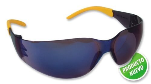 Gafas con lente espejado oscuro