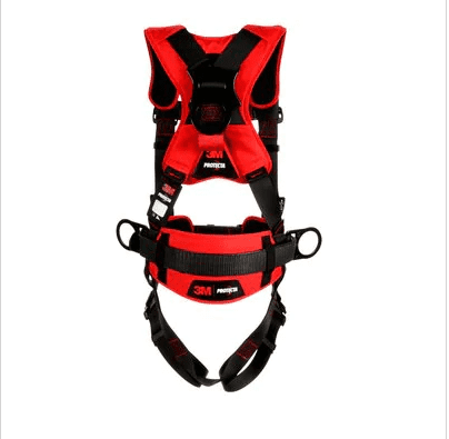 Arnés con pad dorsal y cinturón lumbar acolchado - 3m
