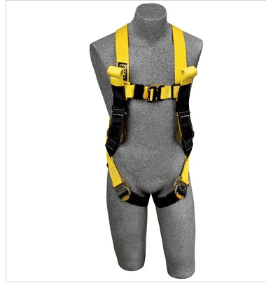 Arnés estilo chaleco para arco eléctrico con trabillas de tejido dorsal de rescate - 3m