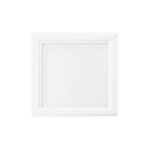 Panel led vidrio flotante 12w 6″ blanco cuadrado incrustar - Image 2