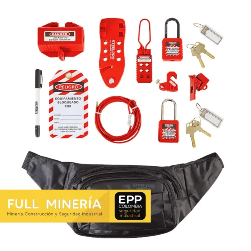 Kit De Bloqueo Y Etiquetado SteelPro