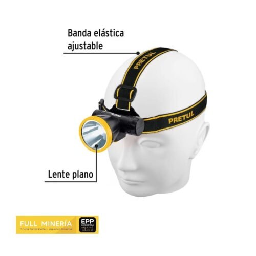 Linterna Tipo Minero LED 95 lm Recargable