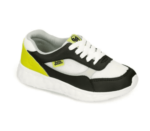 Tenis casuales  blanco mailo